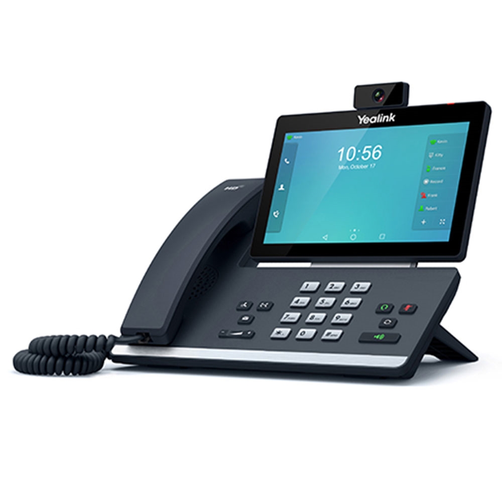 Telefono ip YEALINK SIP-T58W con camara - sin fuente poder